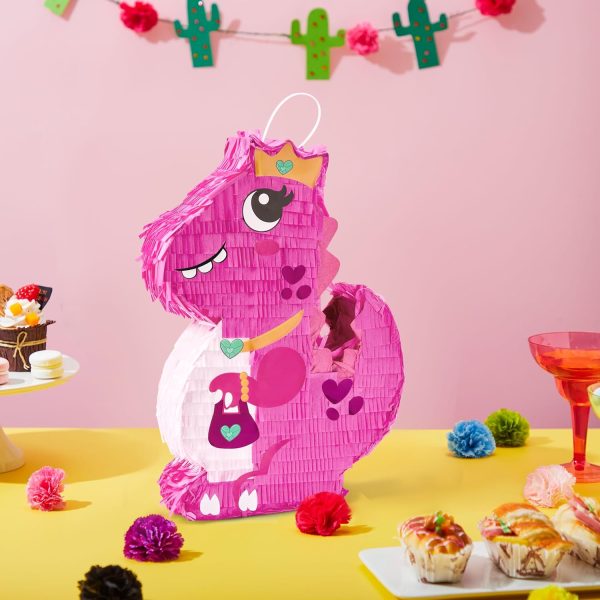 Cinco De Mayo Donkey Pinata for Kids Birthday Party, (13 x 20 x 5 in.) for Fun Fiesta Taco Party Supplies, Luau Event Photo Props, Mexican Theme Decoration, Carnivals Festivals, Taco Tuesday Event - Image 27