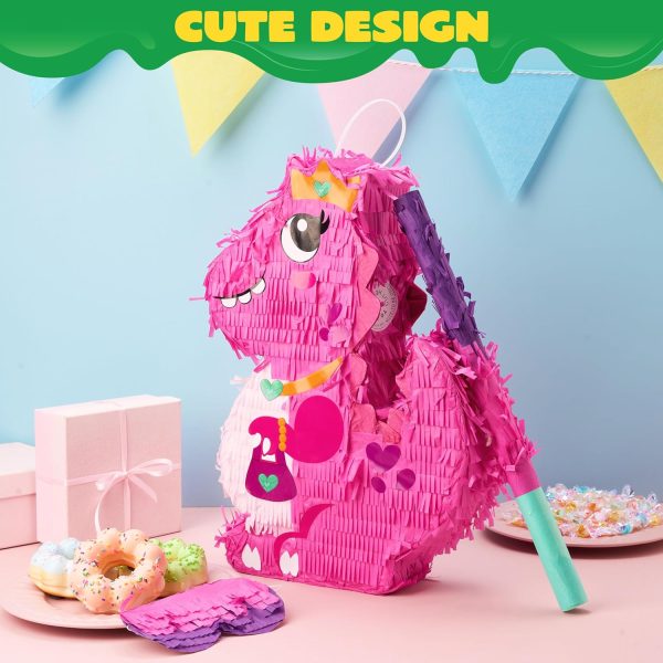 Cinco De Mayo Donkey Pinata for Kids Birthday Party, (13 x 20 x 5 in.) for Fun Fiesta Taco Party Supplies, Luau Event Photo Props, Mexican Theme Decoration, Carnivals Festivals, Taco Tuesday Event - Image 29