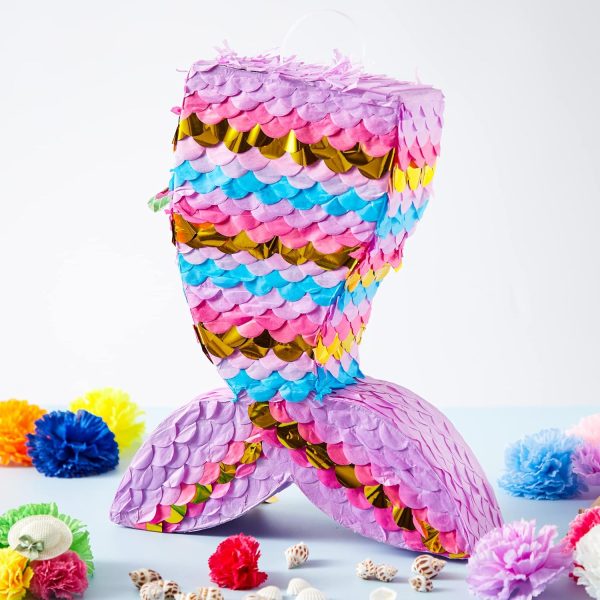 Cinco De Mayo Donkey Pinata for Kids Birthday Party, (13 x 20 x 5 in.) for Fun Fiesta Taco Party Supplies, Luau Event Photo Props, Mexican Theme Decoration, Carnivals Festivals, Taco Tuesday Event - Image 49