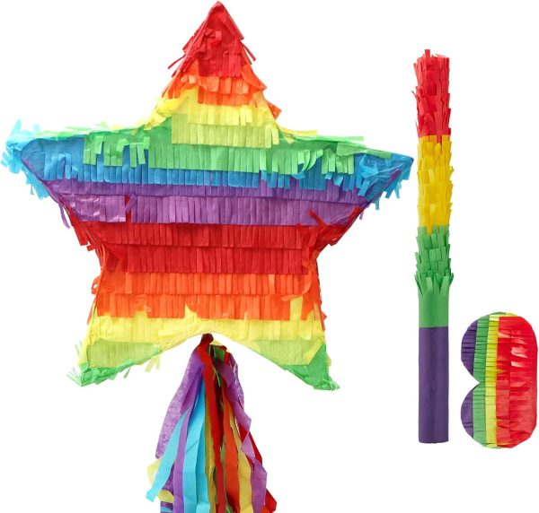 Cinco De Mayo Cactus Pinata for Kids Birthday Party, (16.75x11.25x3 in.) for Fun Fiesta Taco Party Supplies, Luau Event Photo Props, Mexican Theme Decoration, Carnivals Festivals, Taco Tuesday Event - Image 17