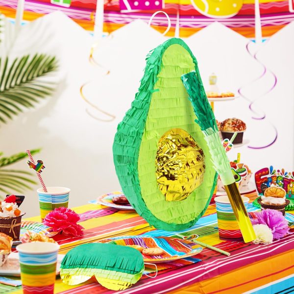 Cinco De Mayo Cactus Pinata for Kids Birthday Party, (16.75x11.25x3 in.) for Fun Fiesta Taco Party Supplies, Luau Event Photo Props, Mexican Theme Decoration, Carnivals Festivals, Taco Tuesday Event - Image 43